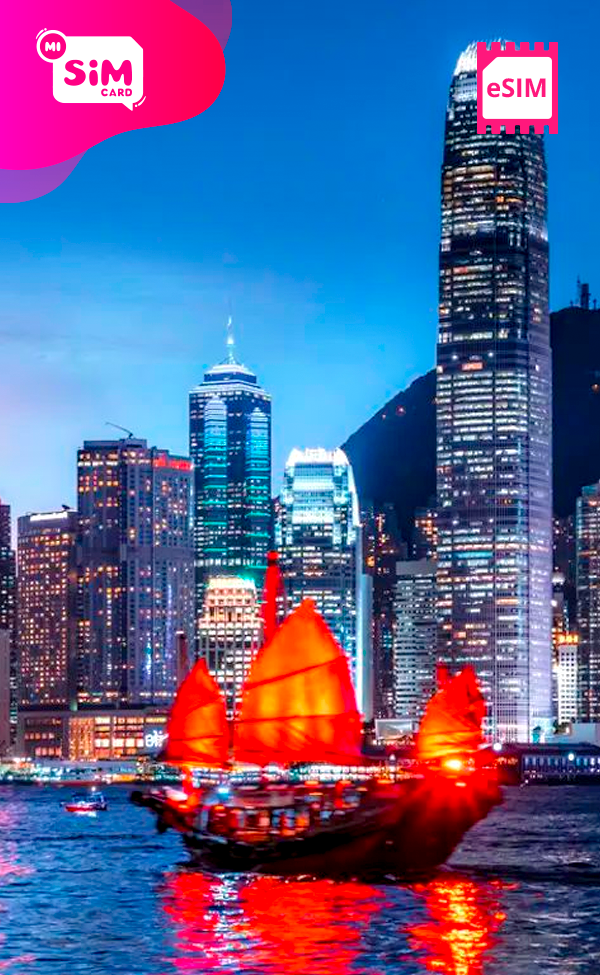eSIM HONG KONG ILIMITADA