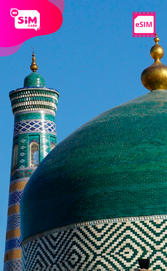 eSIM UZBEKISTAN ILIMITADA