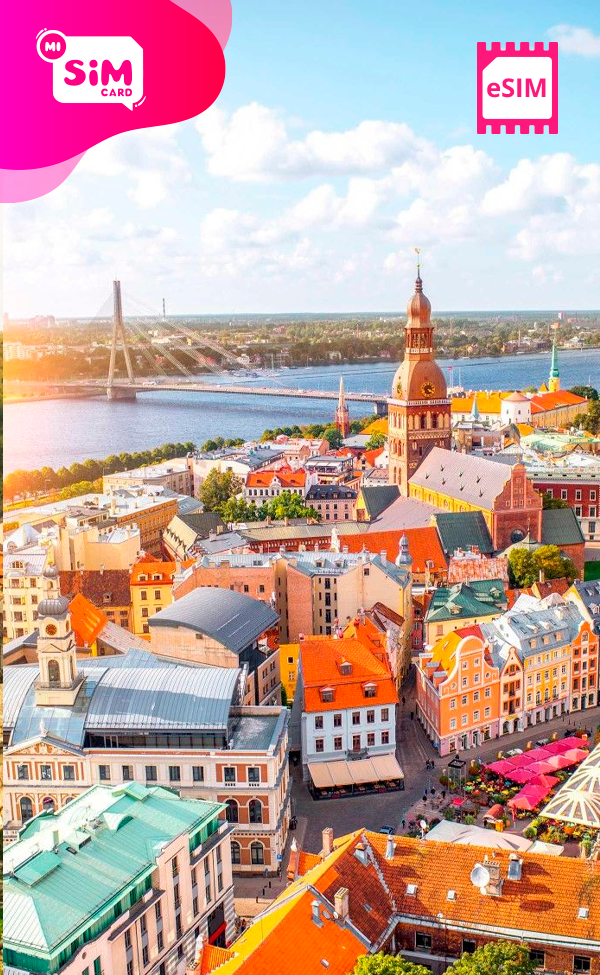 eSIM Letonia Latvia
